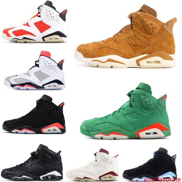 2019 men 6 basketball shoes gatorade green limited golden harvest men s sneakers classic 6s unc athletic sports shoes for men with box
2019 men 6 basketball shoes gatorade green limited golden harvest men s sneakers classic 6s unc athletic sports shoes for men with box