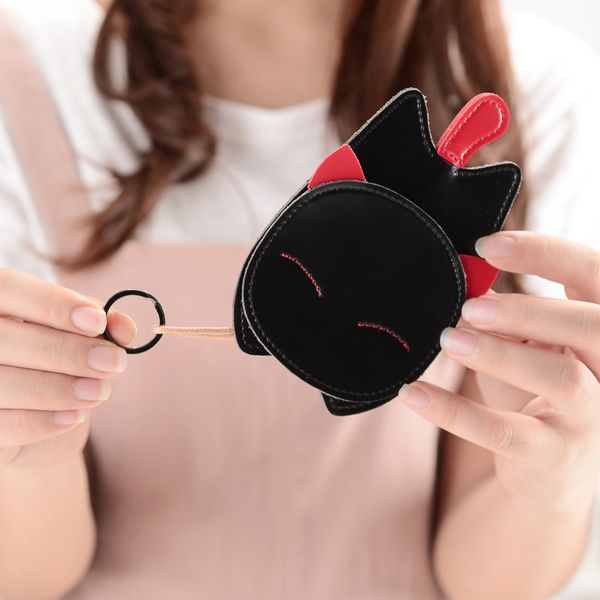 cute cartoon cat keychain wallet ladies keychain storage bag female car key housekeeper key ring student charm gift, Silver
cute cartoon cat keychain wallet ladies keychain storage bag female car key housekeeper key ring student charm gift, Silver