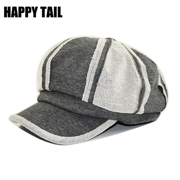happytail new fashion women berets cotton patchwork spring fall casual caps dome octagonal cap female fits all, Blue;gray
happytail new fashion women berets cotton patchwork spring fall casual caps dome octagonal cap female fits all, Blue;gray