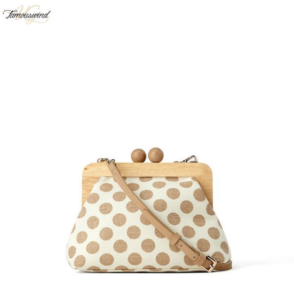 dot wooden clip bags for women canvas womens shoulder bag crossbody bags designer brand ladies clutch purse messenger bag
dot wooden clip bags for women canvas womens shoulder bag crossbody bags designer brand ladies clutch purse messenger bag