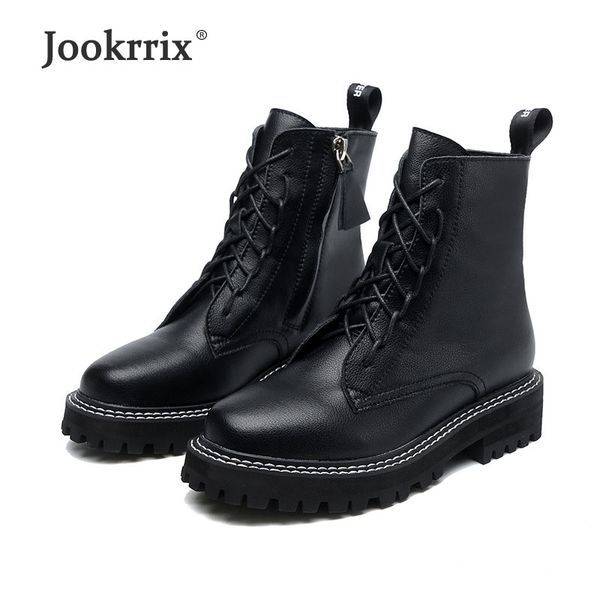jookrrix 2019 women genuine leather boots for winter shoes fashion female ankle boots lady increased 5cm thick sole shoes, Black
jookrrix 2019 women genuine leather boots for winter shoes fashion female ankle boots lady increased 5cm thick sole shoes, Black