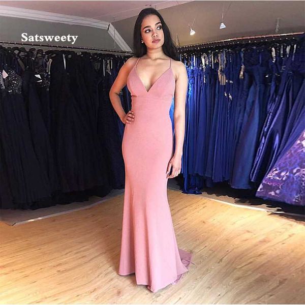 simple pink evening dresses v-neck sleeveless mermaid style 2020 women formal party dresses trumpet satin evening gowns, White;black
simple pink evening dresses v-neck sleeveless mermaid style 2020 women formal party dresses trumpet satin evening gowns, White;black