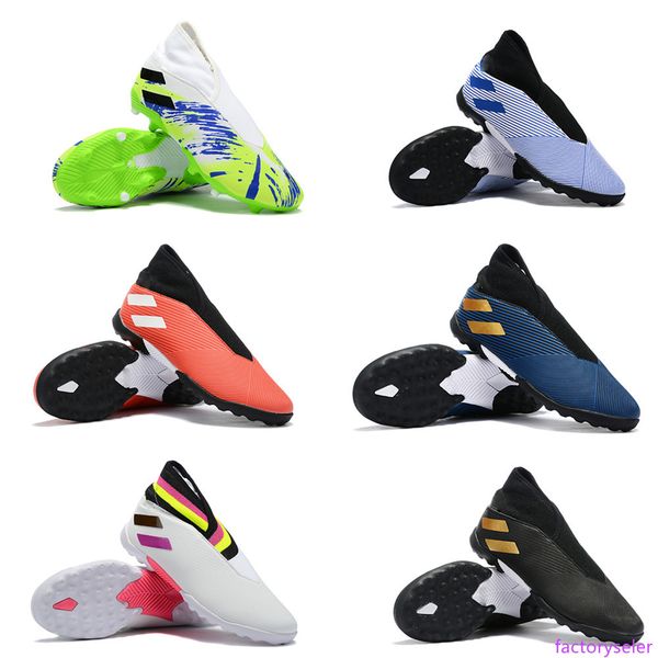 arrival men nemeziz 19.3 no shoelaces fg tf football shoes messi chaussures indoor soccer cleats shoes size 39-45
arrival men nemeziz 19.3 no shoelaces fg tf football shoes messi chaussures indoor soccer cleats shoes size 39-45