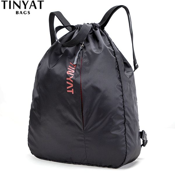 tinyat drawstring pocket bag sports waterproof backpack black sport backpack for men women
tinyat drawstring pocket bag sports waterproof backpack black sport backpack for men women