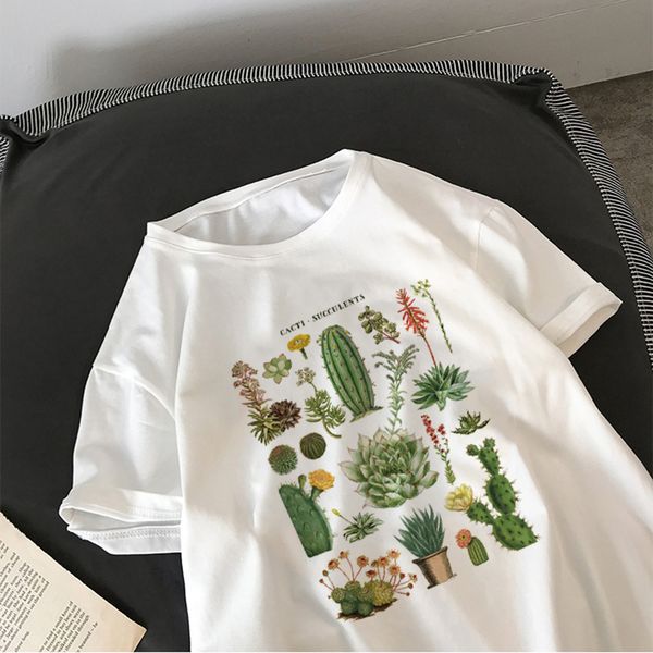 harajuku plant cactus fleshy cute letter print female t-shirt ulzzang fashion summer loose casual o-neck retro women's clothing, White
harajuku plant cactus fleshy cute letter print female t-shirt ulzzang fashion summer loose casual o-neck retro women's clothing, White