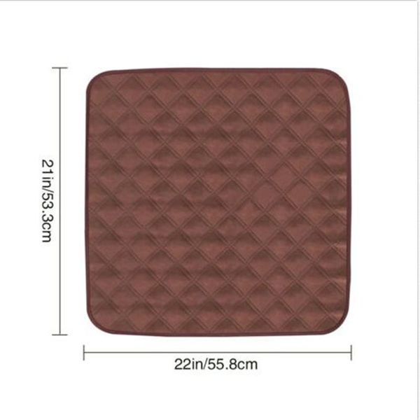 reusable washable chair pad seat mat pet square mats 53 x56cm