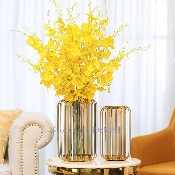modern creative nordic metal gold glass vase artificial flower arrangement modern home decoration wedding glass vases
modern creative nordic metal gold glass vase artificial flower arrangement modern home decoration wedding glass vases