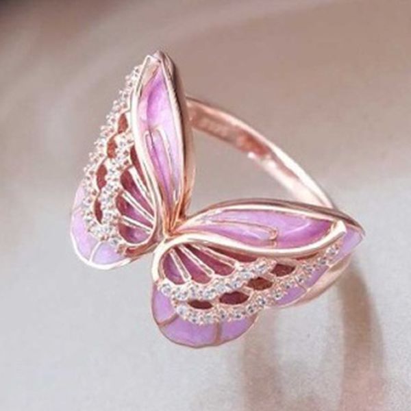 fashion butterfly wing wedding ring shiny zircon paint bride engagement promise rings for women boho unique jewelry 2020, Slivery;golden
fashion butterfly wing wedding ring shiny zircon paint bride engagement promise rings for women boho unique jewelry 2020, Slivery;golden