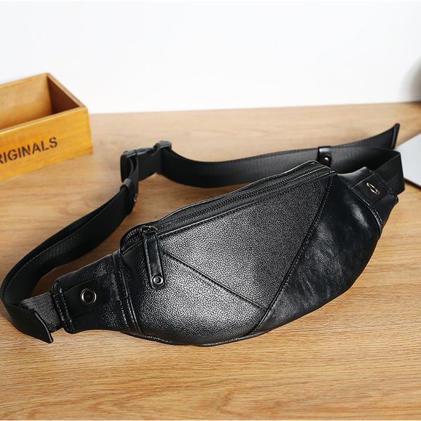 men's waist bags pu leather man chest bag fashion crossbody shoulder bags male leisure travel waist pack black fanny pack
men's waist bags pu leather man chest bag fashion crossbody shoulder bags male leisure travel waist pack black fanny pack