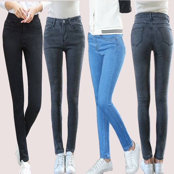 women's jeans skinny women high waist slim fit pencil pants 2021 spring summer casual black stretch ripped, Blue
women's jeans skinny women high waist slim fit pencil pants 2021 spring summer casual black stretch ripped, Blue