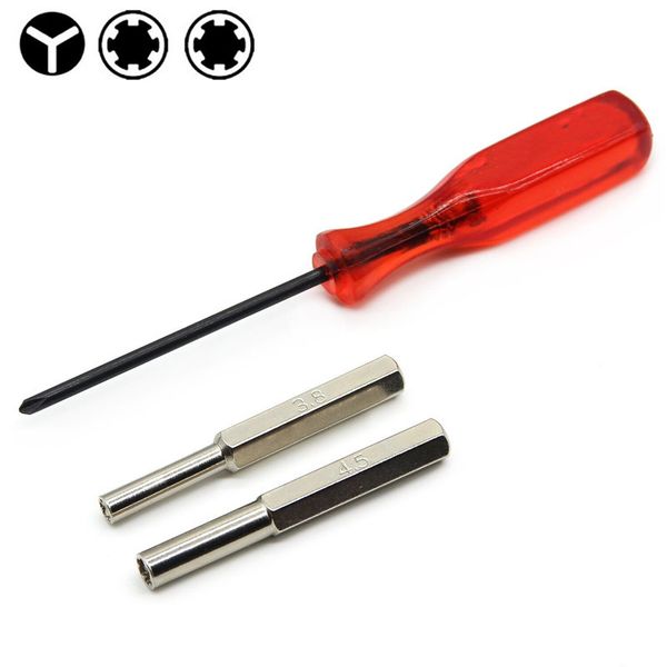 1 set new for nes n64 gameboy 3.8mm + 4.5mm security bit + triwing screwdriver sa612
1 set new for nes n64 gameboy 3.8mm + 4.5mm security bit + triwing screwdriver sa612