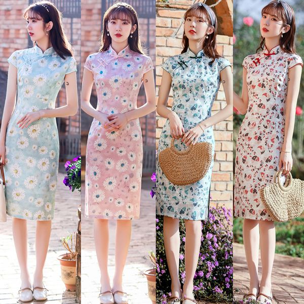 ethnic clothing slim short qipao chinese traditional women dress vintage lady cheongsam plus size 4xl, Red
ethnic clothing slim short qipao chinese traditional women dress vintage lady cheongsam plus size 4xl, Red