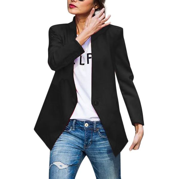 vintage button solid blazer женщины плюс размер blazer карманы куртки женский ретро костюмы пальто feminino casual wear офис coat #e, White;black
vintage button solid blazer женщины плюс размер blazer карманы куртки женский ретро костюмы пальто feminino casual wear офис coat #e, White;black