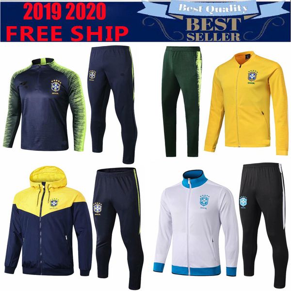 2018 2019 2020 brazil soccer sets coutinho jesus fred willian marcelo d. costa brazil football training suit, Black
2018 2019 2020 brazil soccer sets coutinho jesus fred willian marcelo d. costa brazil football training suit, Black