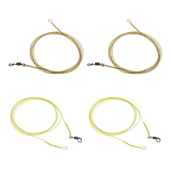 tapered leaders fly fishing line - pre-tied loop - abrasion resistent for freshwater or saltwater
tapered leaders fly fishing line - pre-tied loop - abrasion resistent for freshwater or saltwater
