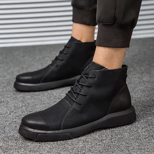 20120 winter with fur snow boots men fashion warm leather ankle boots men lace up rubber mens shoes casual plus size hx-138, Black
20120 winter with fur snow boots men fashion warm leather ankle boots men lace up rubber mens shoes casual plus size hx-138, Black