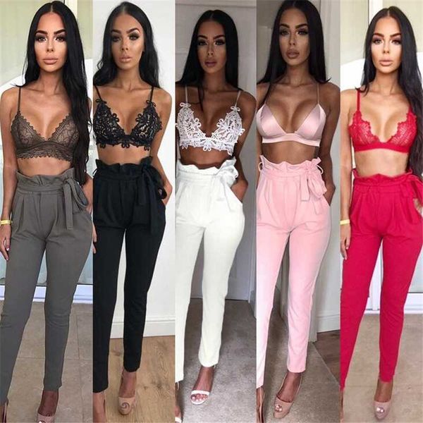 chsdcsi women chiffon harem pants elastic high waist bow tie drawstring sweet pockets black casual trousers, Black;white
chsdcsi women chiffon harem pants elastic high waist bow tie drawstring sweet pockets black casual trousers, Black;white