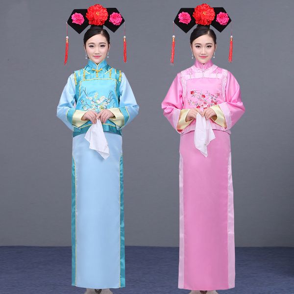chinese folk dance costume qing dynasty clothing ancient royal princess gown film tv stage performance wear cosplay party apparel, Black;red
chinese folk dance costume qing dynasty clothing ancient royal princess gown film tv stage performance wear cosplay party apparel, Black;red