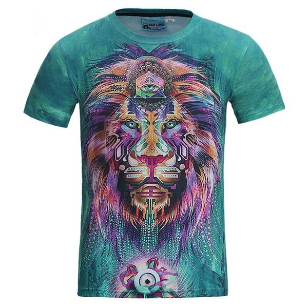 men female 3d t shirt funny print colorful hair lion king summer cool t shirt street wear tees famous, White;black
men female 3d t shirt funny print colorful hair lion king summer cool t shirt street wear tees famous, White;black