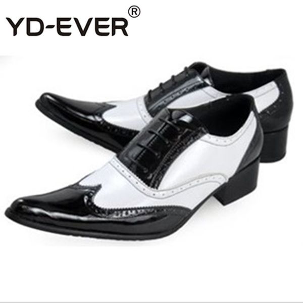 plus size 46 fashion wedding pointed toe wingtip genuine leather oxfords men black and white dress shoes high heel brogue custom
plus size 46 fashion wedding pointed toe wingtip genuine leather oxfords men black and white dress shoes high heel brogue custom