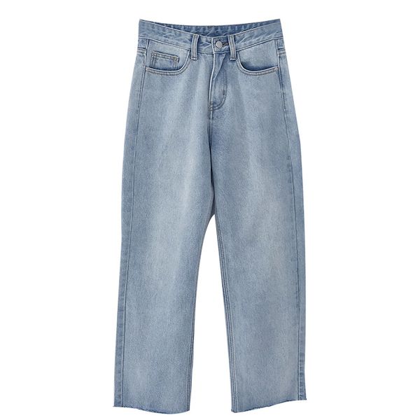 cotton 2019 autumn winter long trouser high waist straight vintage washed casual denim women high waist jeans skinny, Blue
cotton 2019 autumn winter long trouser high waist straight vintage washed casual denim women high waist jeans skinny, Blue