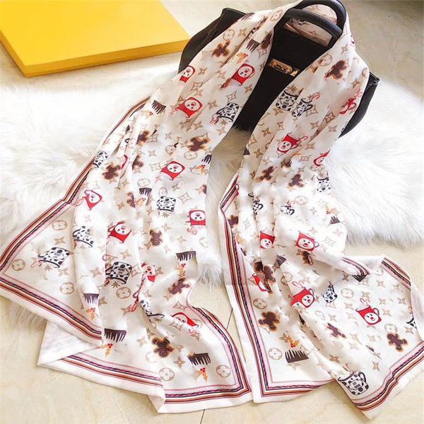 2020 designer scarf double silk shawl scarf fashion spring and summer new printed scarf size 180*65cm wholesale, Blue;gray
2020 designer scarf double silk shawl scarf fashion spring and summer new printed scarf size 180*65cm wholesale, Blue;gray