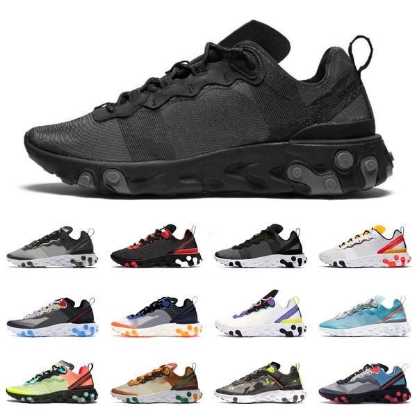 2020 react element 87 55 running shoes for men women light bone triple black bred hyper pink mens trainers sports sneakers #23001
2020 react element 87 55 running shoes for men women light bone triple black bred hyper pink mens trainers sports sneakers #23001