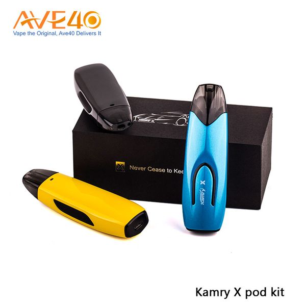 Kamry X Pod Kit Встроенная литиевая батарея емкостью 650 мАч с распылителем емкостью 2 мл Vape Kit 100% оригинал
Kamry X Pod Kit Встроенная литиевая батарея емкостью 650 мАч с распылителем емкостью 2 мл Vape Kit 100% оригинал