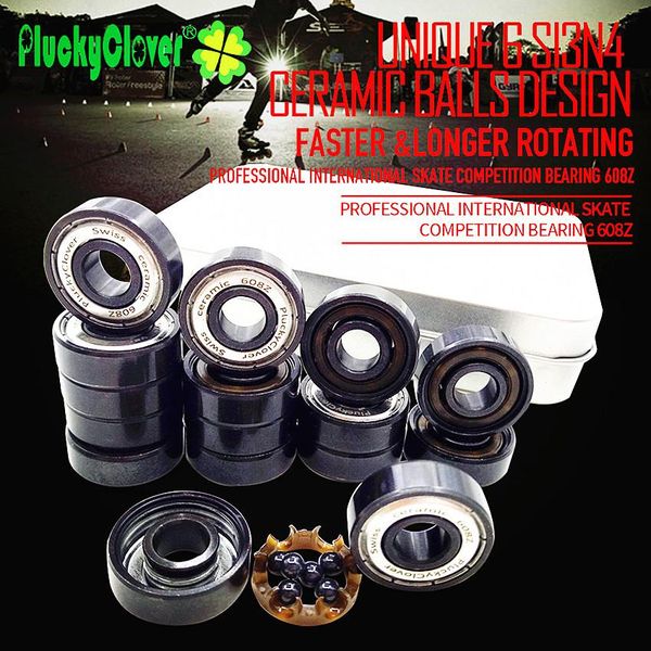 pluckyclover ceramic skate competition bearing 608z abec11 inline roller skates speed skate scooter skateboard 608 bearing skate tlfzt
pluckyclover ceramic skate competition bearing 608z abec11 inline roller skates speed skate scooter skateboard 608 bearing skate tlfzt