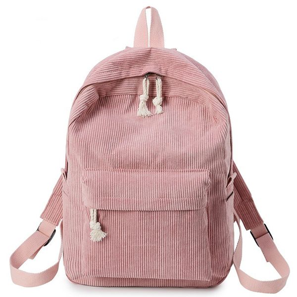 women style backpack soft fabric backpack female corduroy design school for teenage girls striped women
women style backpack soft fabric backpack female corduroy design school for teenage girls striped women