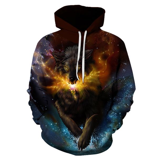2020 fashion galaxy space 3d hoodie bright wolf print hoodies sweatshirts men women hooded pullovers animal 3d hoody, Black
2020 fashion galaxy space 3d hoodie bright wolf print hoodies sweatshirts men women hooded pullovers animal 3d hoody, Black