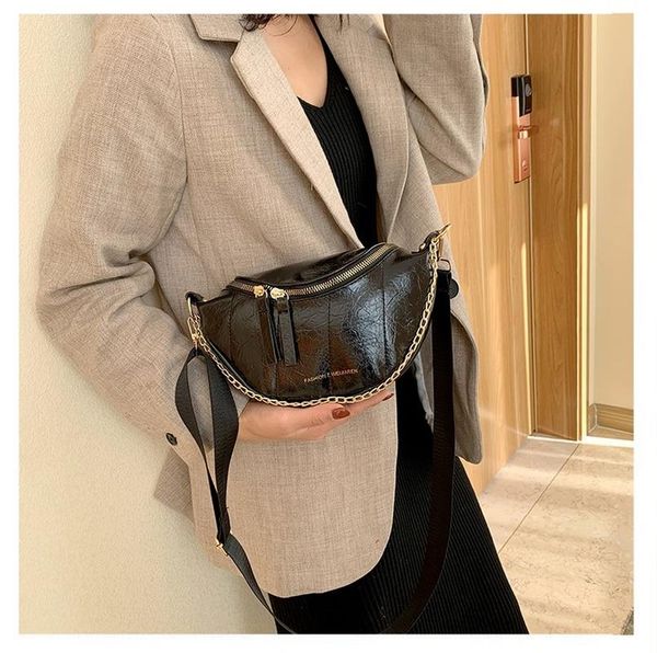 2020 new fashion women's bag chain shoulder bag korean version simple small fragrance crossbody women's leather
2020 new fashion women's bag chain shoulder bag korean version simple small fragrance crossbody women's leather