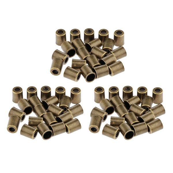 60pcs bronze single hole cord ends cord ser ends end pieces cord closure end, metal, 10x6mm, Black
60pcs bronze single hole cord ends cord ser ends end pieces cord closure end, metal, 10x6mm, Black