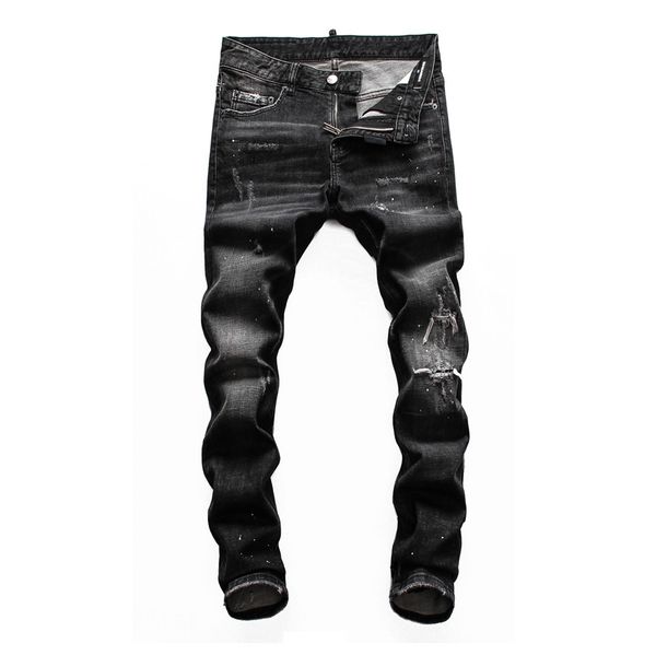 2020 new station spring elastic slim small feet jeans tide small straight men's clothing mens designer trousers, Blue
2020 new station spring elastic slim small feet jeans tide small straight men's clothing mens designer trousers, Blue