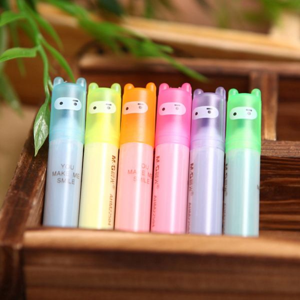 limit shows 6 pcs lot cute mini highlighter fluorescent pen cartoon ninja marker painting, Black;red
limit shows 6 pcs lot cute mini highlighter fluorescent pen cartoon ninja marker painting, Black;red