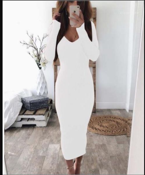 spring solid color knitted bodycon dresses long sleeved striped dresses clothing scoop neck women long dress, Black;gray
spring solid color knitted bodycon dresses long sleeved striped dresses clothing scoop neck women long dress, Black;gray