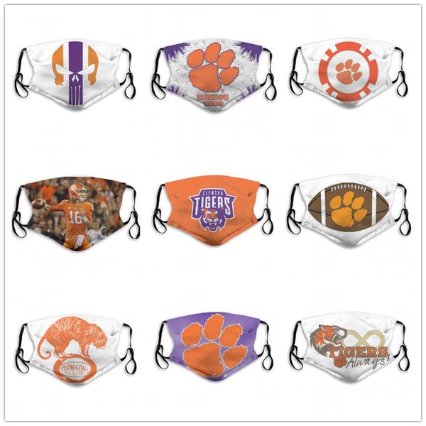clemson tigers washable adjustable reusable 2 carbon filters safety assembly outdoor sports dust proof breathable designer face mask printed
clemson tigers washable adjustable reusable 2 carbon filters safety assembly outdoor sports dust proof breathable designer face mask printed