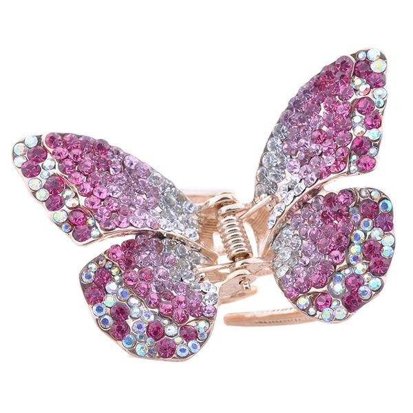 women girls butterfly claw clip rhinestones crystal hair clips clamp hairpin jaw, Golden;white
women girls butterfly claw clip rhinestones crystal hair clips clamp hairpin jaw, Golden;white