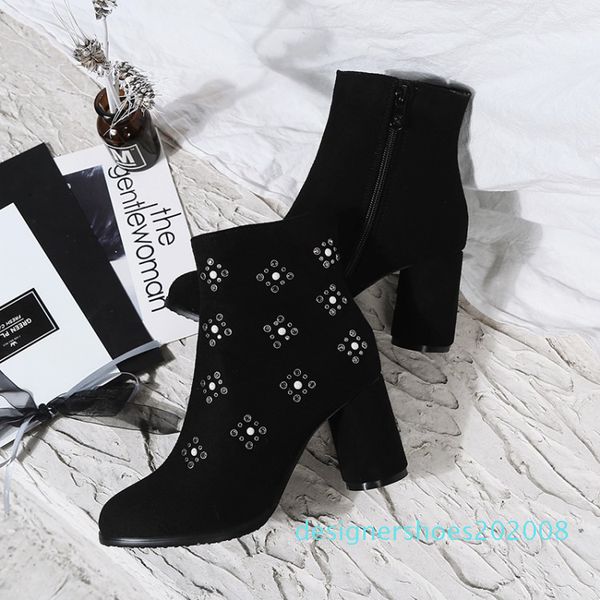 oversized boots women shoes ankle boots for women ladies rhinestone trim side zipper d08, Black
oversized boots women shoes ankle boots for women ladies rhinestone trim side zipper d08, Black