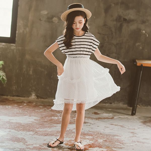 new striped girls casual dresses 3-13 years old children's clothing for girl chiffon princess dress summer kids clothes, Red;yellow
new striped girls casual dresses 3-13 years old children's clothing for girl chiffon princess dress summer kids clothes, Red;yellow