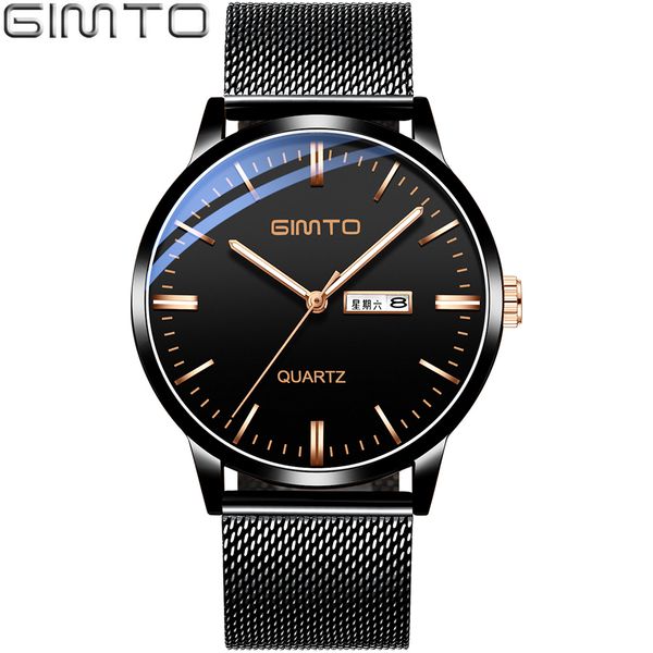 gimto brand men gm611 calendar luminous men's table comfortable mesh belt/steel strip wild watch relogio masculino, Slivery;brown
gimto brand men gm611 calendar luminous men's table comfortable mesh belt/steel strip wild watch relogio masculino, Slivery;brown