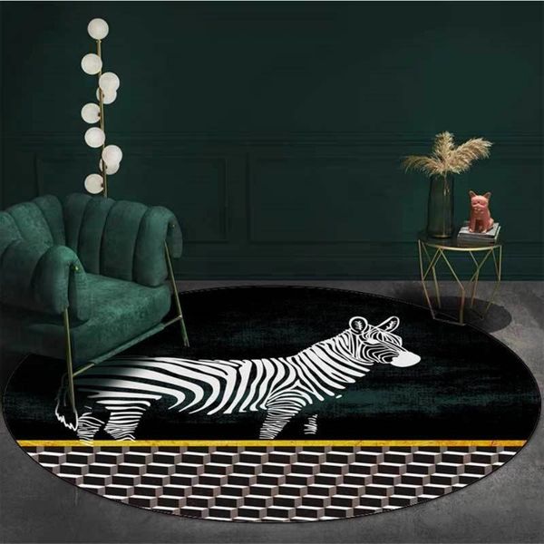 carpets fashion dark green carpet zebra geometric mosaic pattern round for living room animal printed coffee table rug circle
carpets fashion dark green carpet zebra geometric mosaic pattern round for living room animal printed coffee table rug circle
