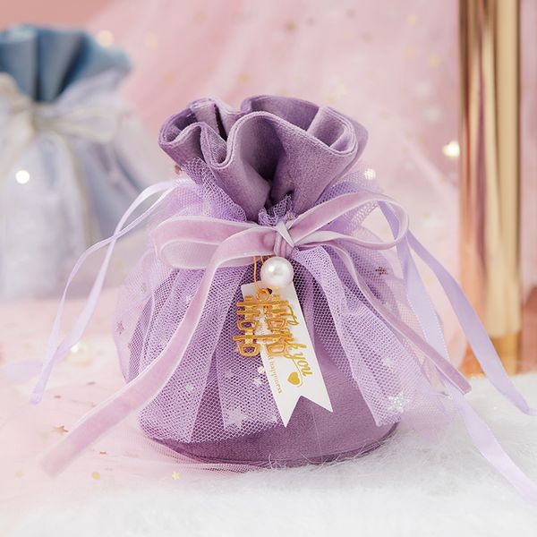 gift wrap 10pcs packing drawstring velvet pouch sachet bag for jewelry wedding candy boxes with pearl string decor favors bags
gift wrap 10pcs packing drawstring velvet pouch sachet bag for jewelry wedding candy boxes with pearl string decor favors bags