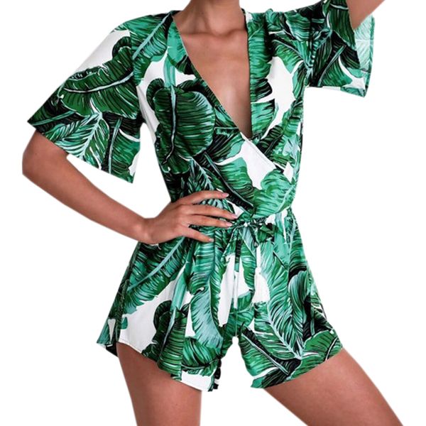 summer drawstring overall bodysuits shortswomen shorts sleeve vneck casual jumpsuit summer printed playsuit female overall gv620, Black;white
summer drawstring overall bodysuits shortswomen shorts sleeve vneck casual jumpsuit summer printed playsuit female overall gv620, Black;white