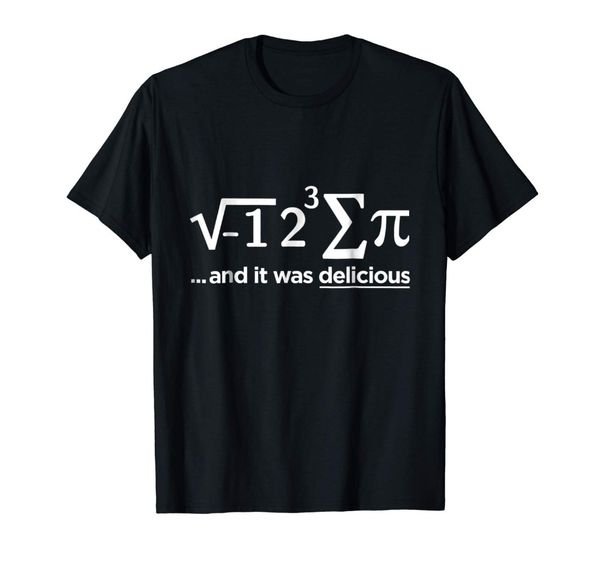 2018 summer cotton i ate sum pi math equation shirt funny math teacher gift, White;black
2018 summer cotton i ate sum pi math equation shirt funny math teacher gift, White;black