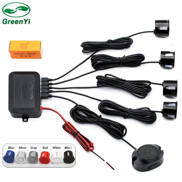 greenyi car parking sensor reversing backup radar assistance system with sound alarm , 4 pcs 22mm sensors 6 color
greenyi car parking sensor reversing backup radar assistance system with sound alarm , 4 pcs 22mm sensors 6 color