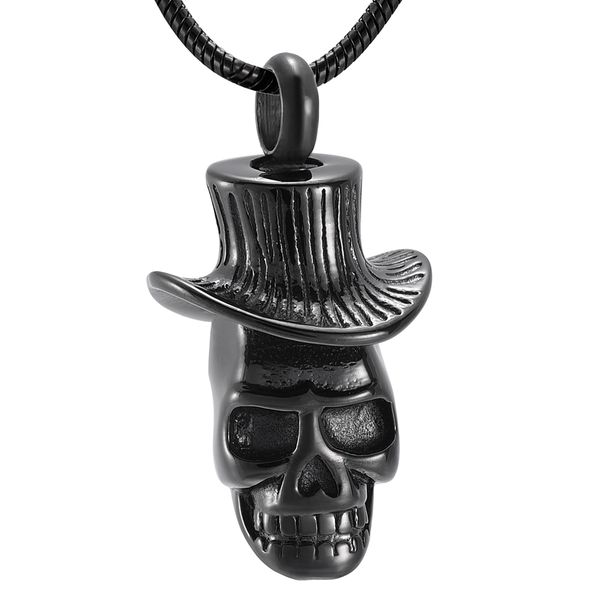 lkj10019 cremation necklace punk skeleton shape memorial urn pendant for men black color skull necklace funeral casket ashes locket, Silver
lkj10019 cremation necklace punk skeleton shape memorial urn pendant for men black color skull necklace funeral casket ashes locket, Silver