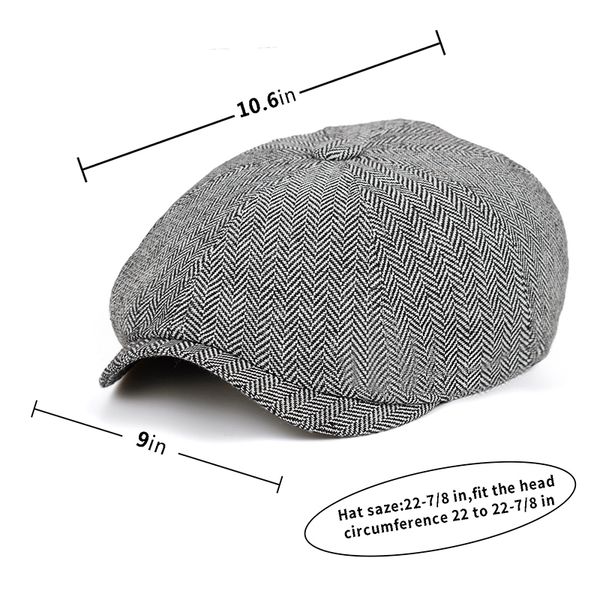 2019 new autumn winter newsboy caps men and women warm tweed octagonal hat for male detective hats retro flat caps, Blue;gray 
2019 new autumn winter newsboy caps men and women warm tweed octagonal hat for male detective hats retro flat caps, Blue;gray