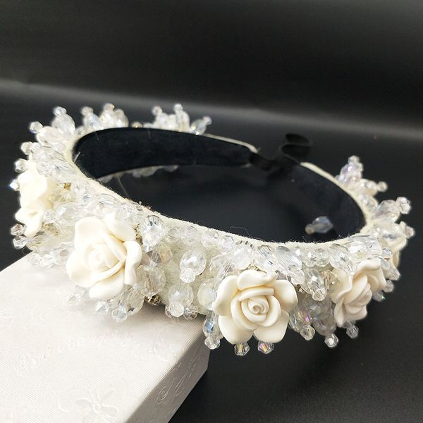 women's bridal headwear with crystals and pearls, resin flower/ zirconia cube, wholesale, bridal hair accessories headpiece, bri, Golden;white
women's bridal headwear with crystals and pearls, resin flower/ zirconia cube, wholesale, bridal hair accessories headpiece, bri, Golden;white