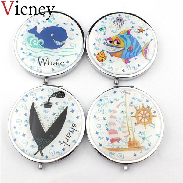 vicney double sided portable cute mirror fashionable cartoon design cosmetic compact hand mirror makeup pocket magnifier
vicney double sided portable cute mirror fashionable cartoon design cosmetic compact hand mirror makeup pocket magnifier